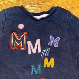 Girls Molo 100% cotton sweatshirt size 128